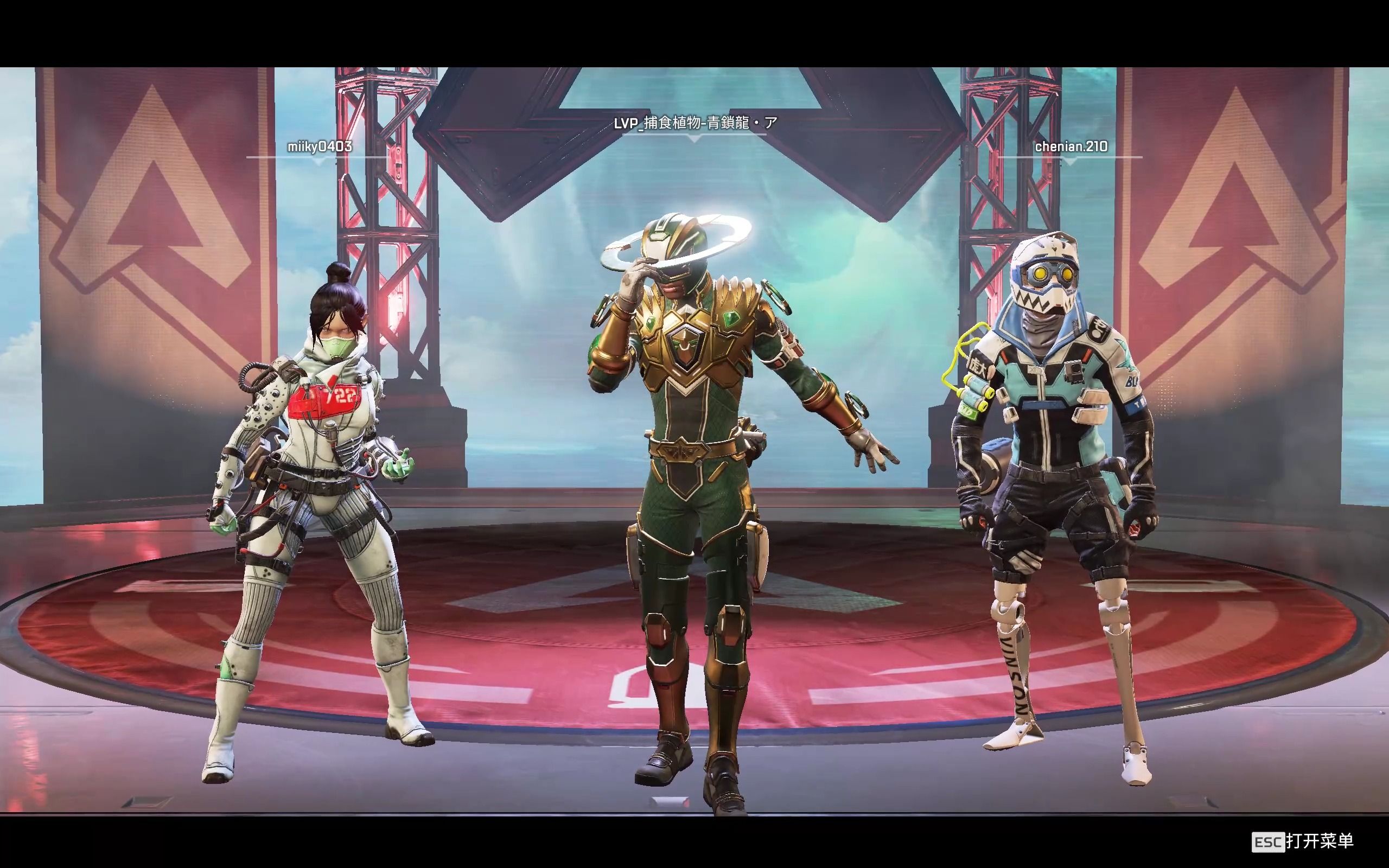 3阵型中的 3阵型中的